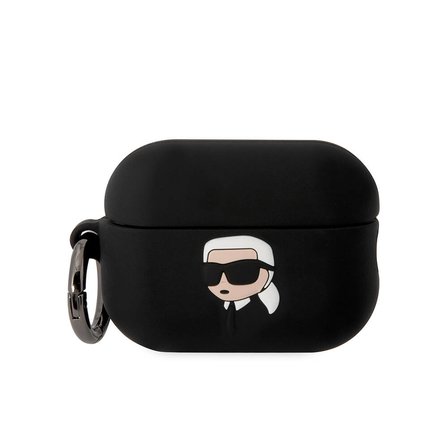 Airpods Pro 2 Kılıf Karl Lagerfeld Orjinal Lisanslı Karl 3D Silikon Kapak