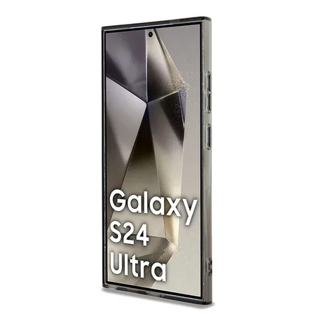 Samsung Galaxy S24 Ultra Kılıf Karl Lagerfeld Orjinal Lisanslı M-safe Şarj Özellikli Karl Head IML Baskılı Kapak