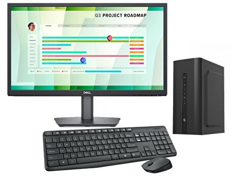 Zetta Pro 230X Intel i3 13100 8 GB DDR4 RAM 256 GB SSD Intel UHD Graphics 730 Windows 11 Pro Masaüstü Bilgisayar 