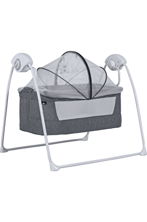 Sunny Baby Caretta Elektirikli Ve Pilli Beşik 9146 Gri