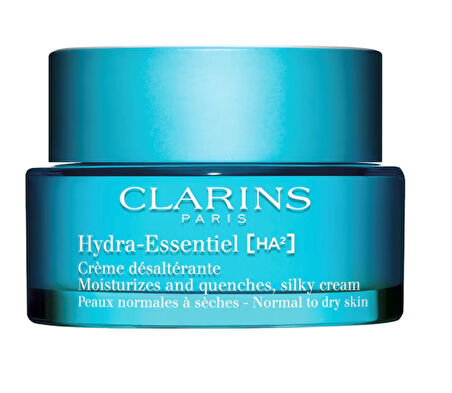 Clarins Hydra-Essentiel [HA²] - Normal ve Kuru Ciltler İçin Nemlendirici Krem 50 ml