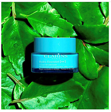 Clarins Hydra-Essentiel [HA²] - Normal ve Kuru Ciltler İçin Nemlendirici Krem 50 ml