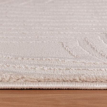 Özel Tasarım Bej Sık Dokuma Jüt Taban Oturma Odası Halısı Salon Halısı Leke Tutmaz Kolay Bakım