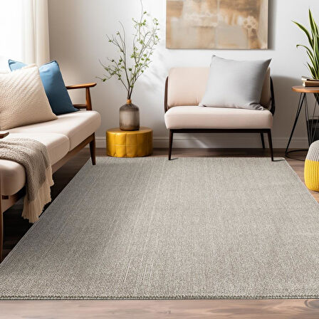 Modern Desenli Kahverengi Sisal Yumuşak Jüt Halı Oturma Odası Halısı Salon Halısı Antialerjik Leke Tutmaz 