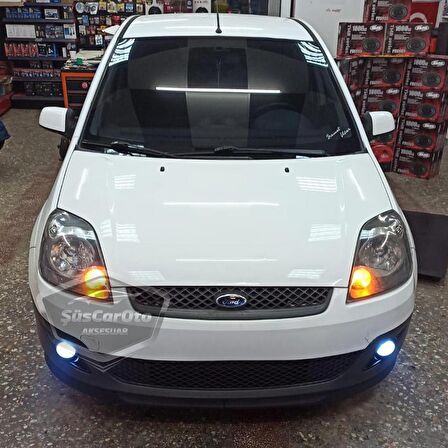 Ford Fiesta 2002-2008 Uyumlu Üniversal Astra H lip Esnek Ön Lip 2 Parça Tampon Altı Dil Karlık Ön Ek