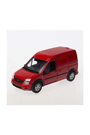 1:36 Ölçek Diecast Ford Transit Connect-kırmızı