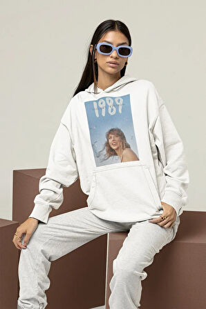 Taylor's Version 1989 Baskılı Unisex Oversize Taylor Swift Hoodie