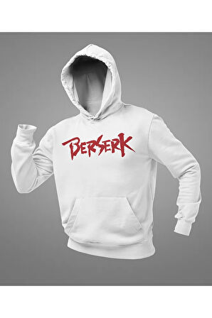 Anime Serisi Berserk Yazılı Unisex Oversize Hoodie