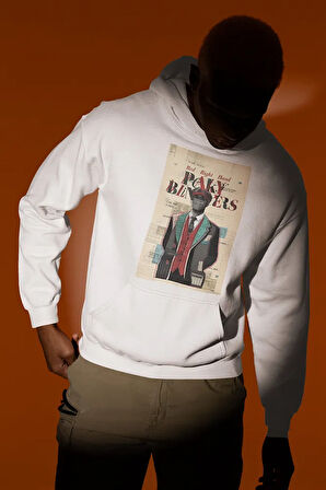 Red Right Hand Peaky Blinders Baskılı Unisex Oversize Hoodie