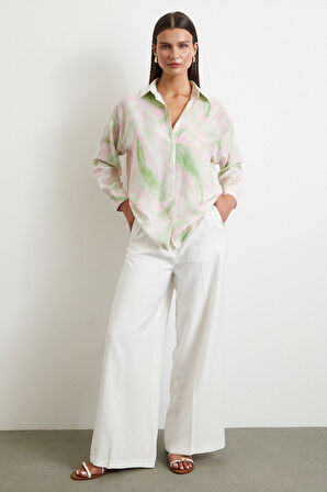 Deniz Esintisi Gömlek Pembe