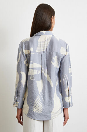 V Yaka Modal  Gömlek Antirasit