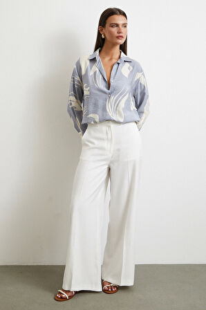 V Yaka Modal  Gömlek Antirasit