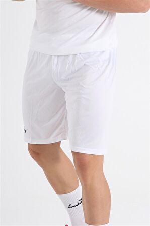 Diadora Düz  Beyaz Antrenman - Spor Şort - DDANT-SORT