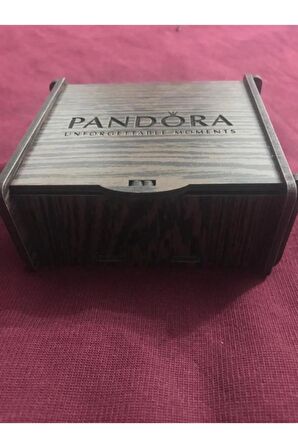 Pandora Tarz, Yeni Sezon 925 Ayar Gümüş Charm Uyumlu Bileklik, Ahşap Kutu Içerisinde