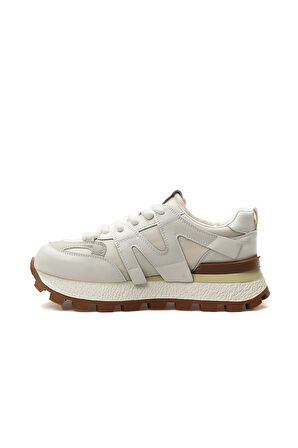 LUFIAN Emıly Kadın Deri Sneaker Günlük Spor Ayakkabı 25y 121230019 Z