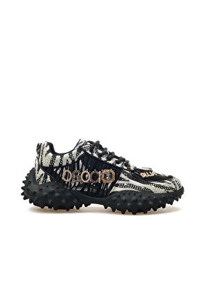 GUJA Kadın Taş Detaylı Sneaker Günlük Ayakkabı 25y 25y338 Z