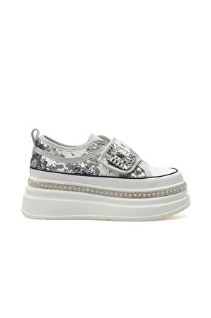 GUJA Kadın Taş Detaylı Sneaker Günlük Ayakkabı 25y 25y423-1 Z