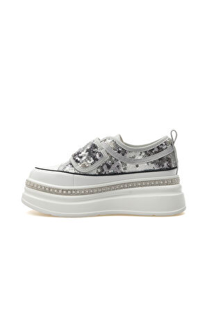 GUJA Kadın Taş Detaylı Sneaker Günlük Ayakkabı 25y 25y423-1 Z