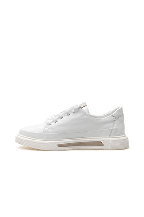 MAMMAMİA Kadın Hakiki Deri Casual Sneaker Ayakkabı 25y D25ya-3525 Z