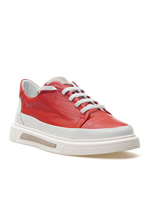 MAMMAMİA Kadın Hakiki Deri Casual Sneaker Ayakkabı 25y D25ya-3525 Z