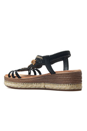 GUJA Kadın Taş Detaylı Günlük Sandalet 25y 25y171-1 Z