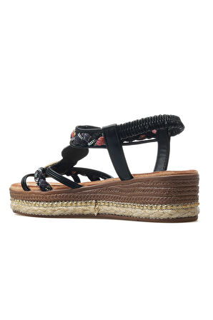 GUJA Kadın Taş Detaylı Günlük Sandalet 25y 25y171 Z