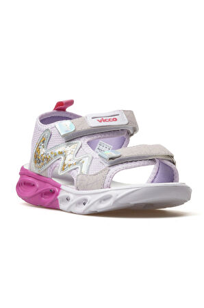 VİCCO Legendy Kız Çocuk Hafif Işıklı Sandalet 25y 332.179 Pk