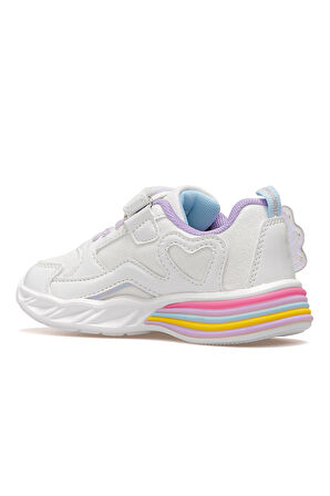 BUCKHEAD Berry Kız Çocuk Hafif Işıklı Sneaker Spor Ayakkabı 25k Buck3046