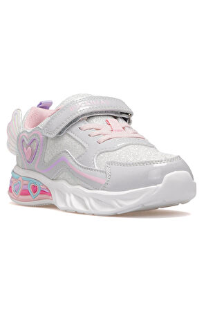 BUCKHEAD Berry Kız Çocuk Hafif Işıklı Sneaker Spor Ayakkabı 25k Buck3046