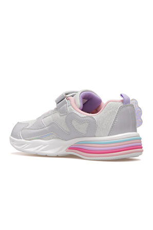 BUCKHEAD Berry Kız Çocuk Hafif Işıklı Sneaker Spor Ayakkabı 25k Buck3046