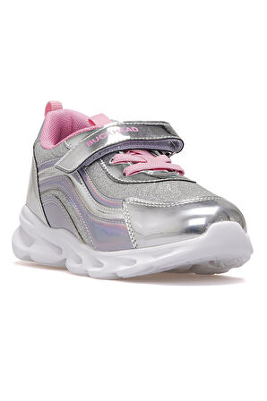 BUCKHEAD Glossy Shine Kız Çocuk Hafif Işıklı Günlük Sneaker Spor Ayakkabı 25k Buck4430