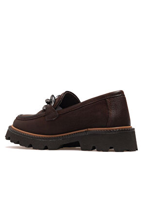 MAMMAMİA Kadın Hakiki Deri Loafer Günlük Ayakkabı 25k D25ka-3230 Z