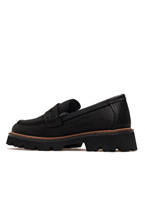 MAMMAMİA Kadın Hakiki Deri Loafer Günlük Ayakkabı 25k D25ka-3190 Z