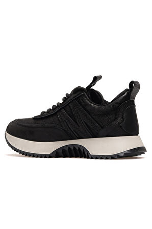 MAMMAMİA Kadın Hakiki Deri Sneaker Günlük Ayakkabı 25k D25ka-3700 Z
