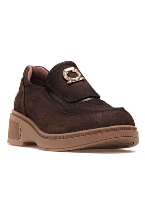 MAMMAMİA Kadın Hakiki Deri Casual Günlük Ayakkabı 25k D25ka-7105 Z