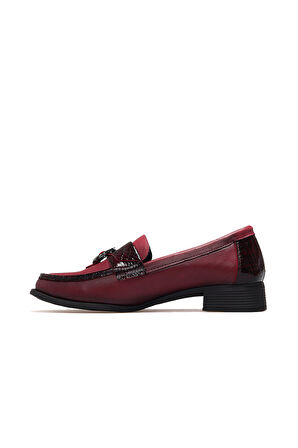 MAMMAMİA Kadın Hakiki Deri Loafer Günlük Ayakkabı 25k D25ka-855 Z