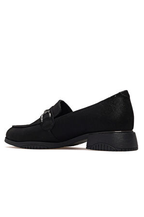 MAMMAMİA Kadın Hakiki Deri Loafer Günlük Ayakkabı 25k D25ka-960 Z