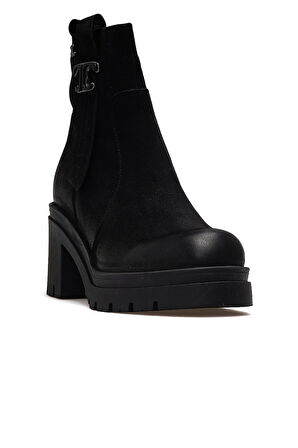 VENÜS Kadın Hakiki Deri Topuklu Günlük Bot 25k 2351311k Z