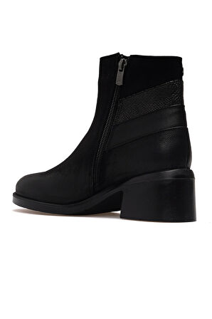 VENÜS Kadın Hakiki Deri Topuklu Günlük Bot 25k 2551403k Z