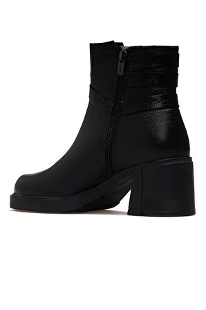 VENÜS Kadın Hakiki Deri Topuklu Günlük Bot 25k 2553102k Z