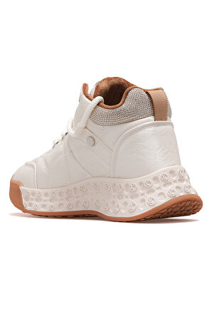 GUJA Kadın Deri Kürklü Sneaker Bot 25k 25k316 Z