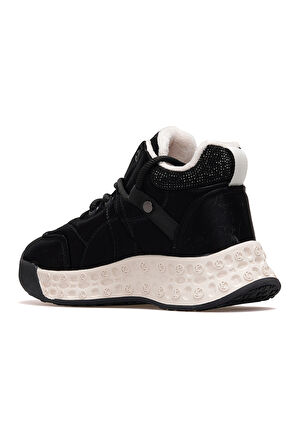 GUJA Kadın Deri Kürklü Sneaker Bot 25k 25k316 Z