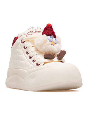 GUJA Kadın Deri Gizli Dolgu Topuk Günlük Bot 25k 25k426-1 Z