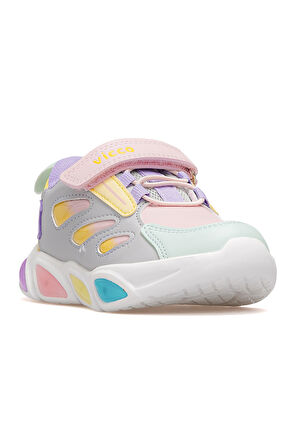 VİCCO Lamb Kız Çocuk Işıklı Hafif Sneaker Spor Ayakkabı 25k 346.227 Pk