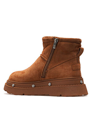 GUJA Kadın İçi Kürklü Casual Günlük Bot 25k 25k435 Z