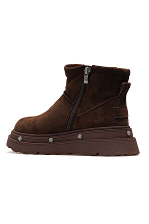 GUJA Kadın İçi Kürklü Casual Günlük Bot 25k 25k435 Z