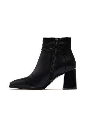 VENÜS Kadın Hakiki Deri Topuklu Günlük Bot 25k 2553901k Z