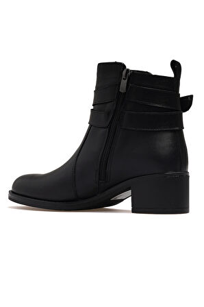 MAMMAMİA Kadın Hakiki Deri Topuklu Günlük Bot 25k D25kb-1670 Z