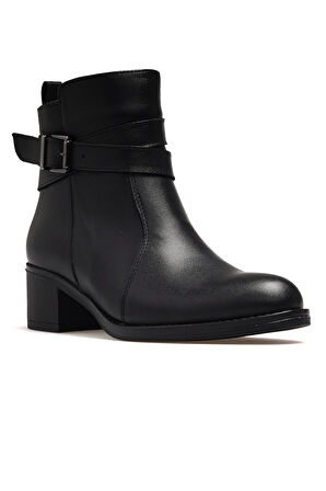 MAMMAMİA Kadın Hakiki Deri Topuklu Günlük Bot 25k D25kb-1670 Z