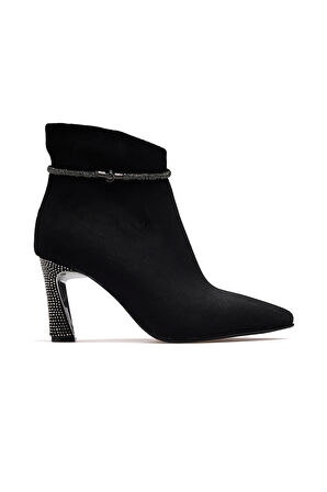 GUJA Kadın Taş Detaylı Topuklu Bot 25k 25k173 Z
